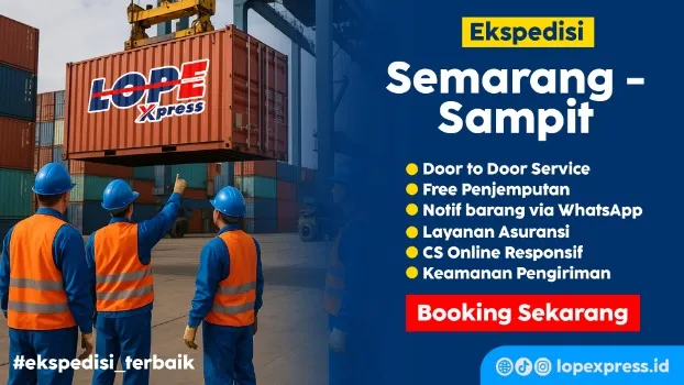 ekspedisi semarang sampit