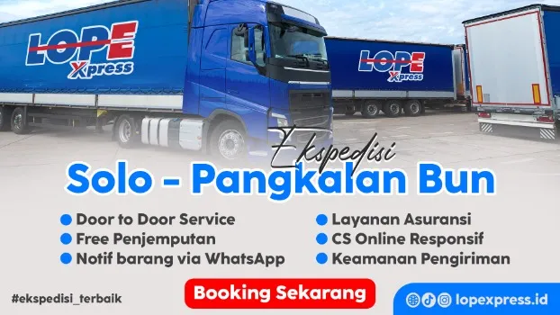 ekspedisi solo pangkalan bun