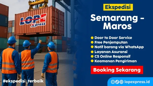 ekspedisi semarang maros