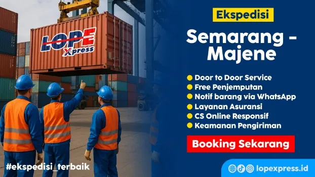 ekspedisi semarang majene
