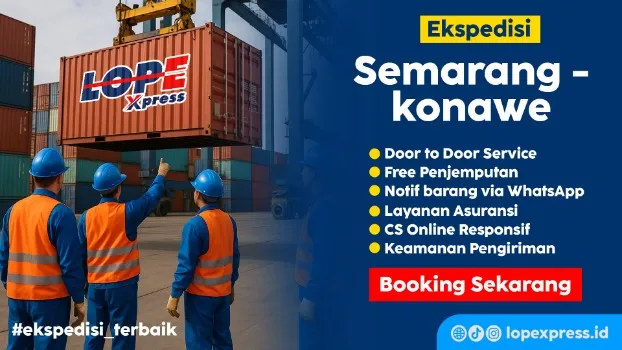 ekspedisi semarang konawe