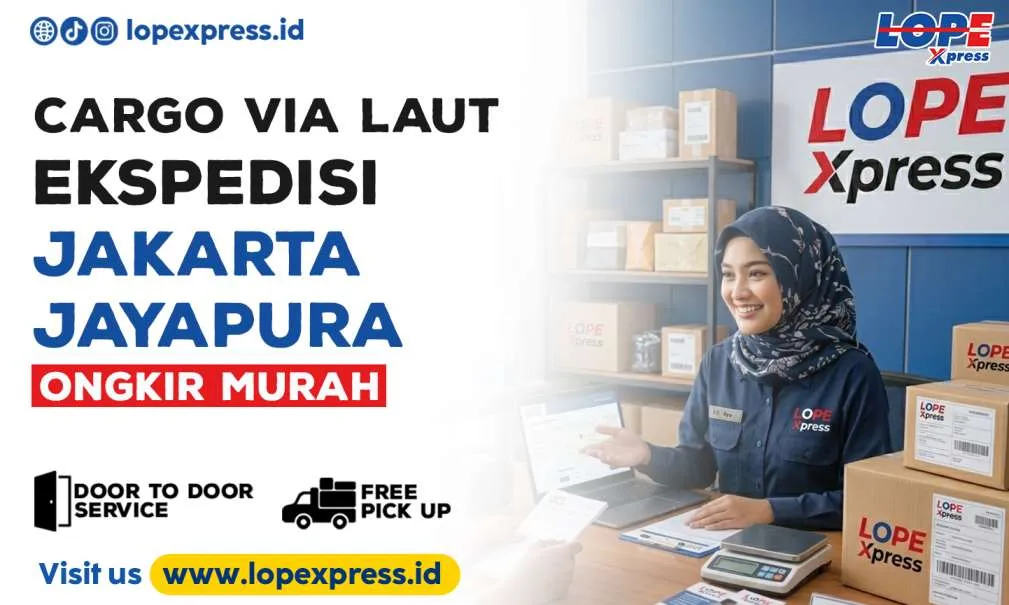 Cargo via Laut Ekspedisi Jakarta Jayapura Ongkir Murah