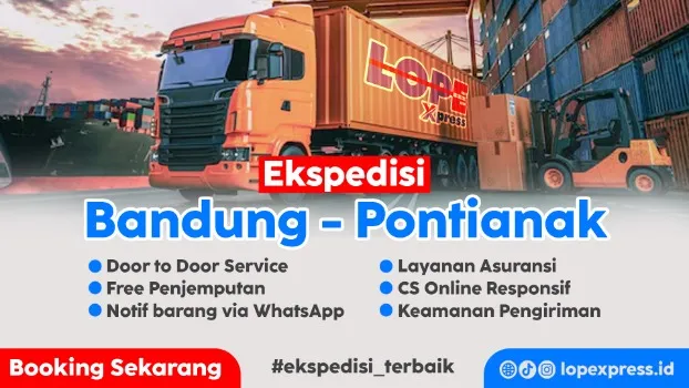 ekspedisi bandung pontianak
