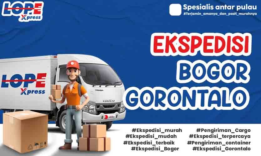 ekspedisi bogor gorontalo