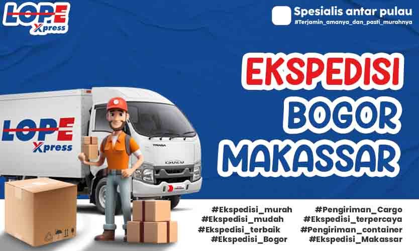 ekspedisi bogor makassar