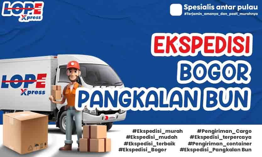 ekspedisi bogor pangkalan bun