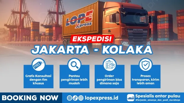 ekspedisi jakarta kolaka