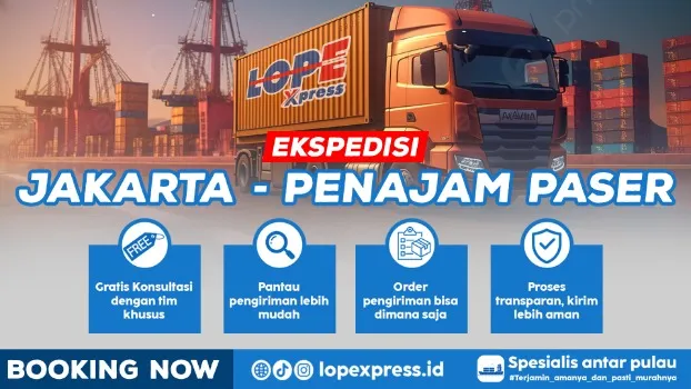 ekspedisi jakarta penajam