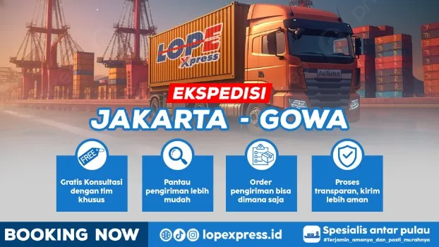 ekspedisi jakarta gowa