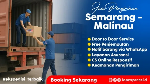 Jasa Pengiriman Semarang Malinau Murah