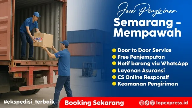 Jasa Pengiriman Semarang Mempawah Murah