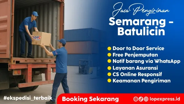 Jasa Pengiriman Semarang Batulicin Murah