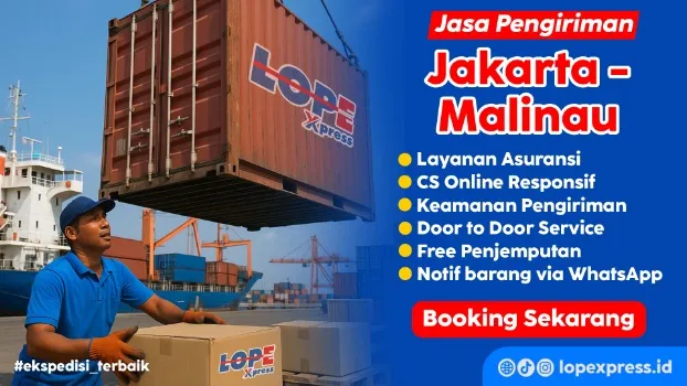 jasa pengiriman jakarta malinau