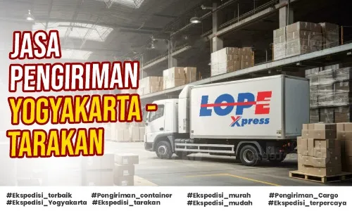 jasa pengiriman yogyakarta tarakan