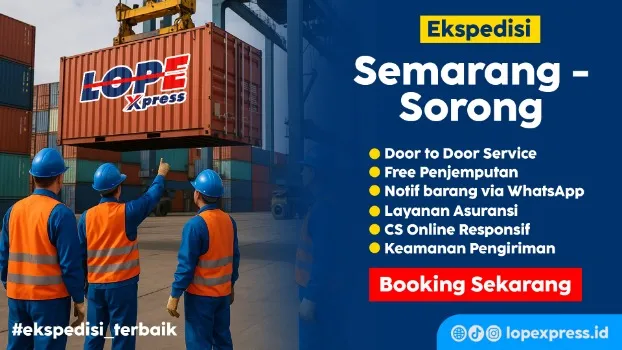 ekspedisi semarang sorong