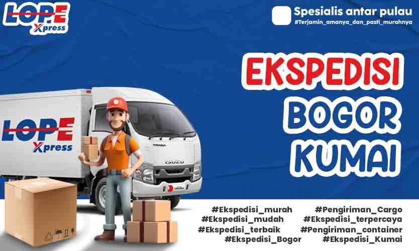 ekspedisi bogor kumai