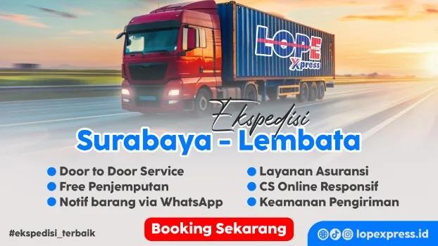 Ekspedisi Surabaya Lembata Murah