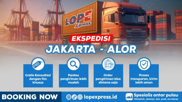 ekspedisi jakarta alor kalabahi