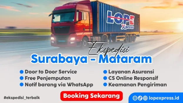 Ekspedisi Surabaya Mataram Murah
