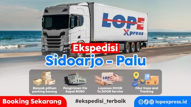 ekspedisi sidoarjo palu