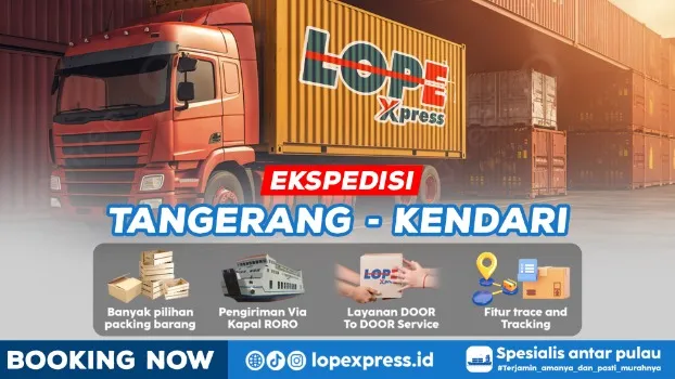 ekspedisi tangerang kendari