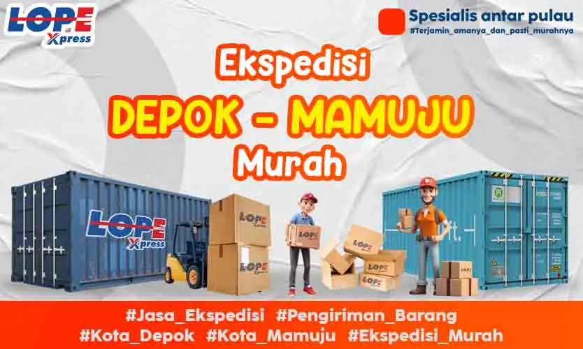 ekspedisi depok mamuju murah