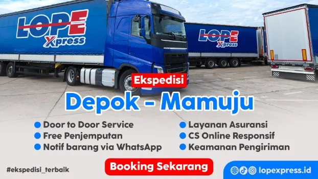 ekspedisi depok mamuju