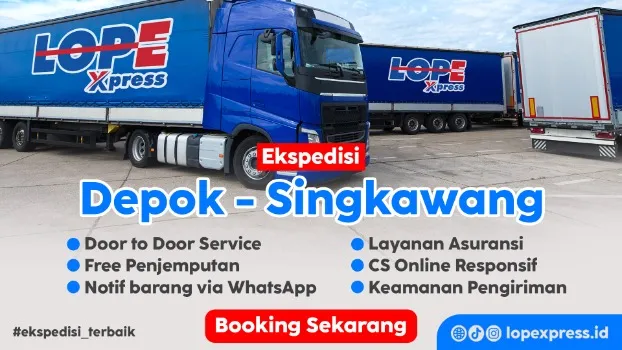 ekspedisi depok singkawang