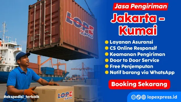 jasa pengiriman jakarta kumai