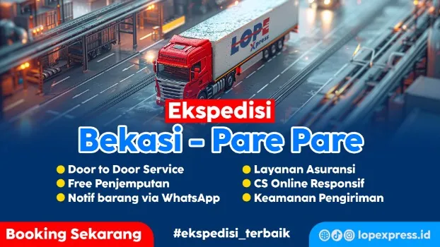 ekspedisi bekasi parepare