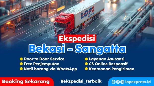 ekspedisi bekasi sangatta