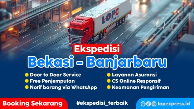 ekspedisi bekasi banjarbaru
