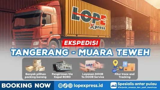 ekspedisi tangerang muara teweh