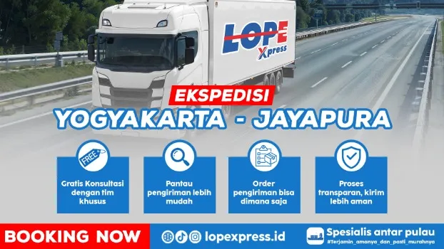 Ekspedisi Yogyakarta Jayapura Murah