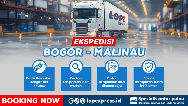 ekspedisi bogor malinau