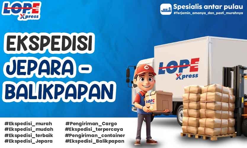 ekspedisi jepara balikpapan