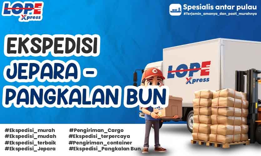 ekspedisi jepara pangkalan bun