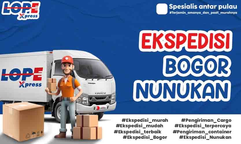 ekspedisi bogor nunukan