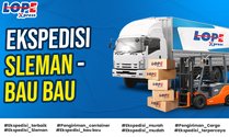 ekspedisi sleman baubau